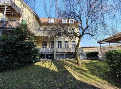 Möblierte 3-Zimmer-Hochparterre-Wohnung mit Balkon und EBK in Lindau