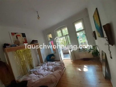 Tauschwohnung: 4 helle Altbau Zimmer,  am Treptower Park gegen 2 Zimmer