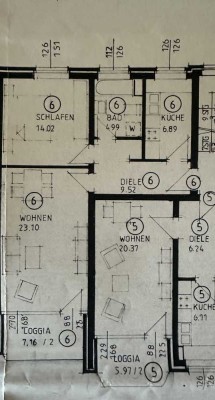 Schöne 2-Zimmer-Wohnung mit Balkon in ruhiger Lage in Gehrden