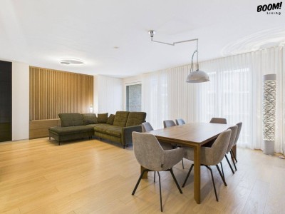 Architektonisches Wohnen // Design-Wohnung im 18. Bezirk – 139 m², 2 Loggien &amp; Garage inklusive