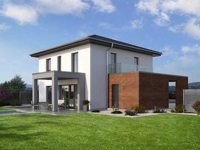 Stadthaus mit Carport: Stilvolles Wohnen und individuelle Gestaltung