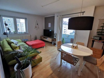 Schöne 3-Zimmer-Wohnung mit Wohnküche und Balkon