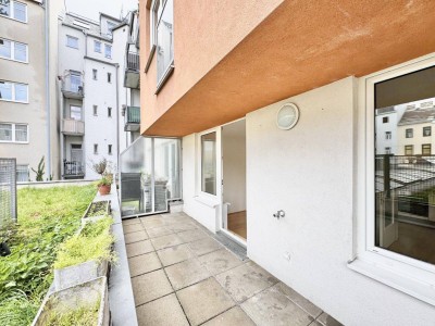 Beste Innenhoflage | Freundliche 2 Zimmer Wohnung mit Terrasse | Optionale Garage