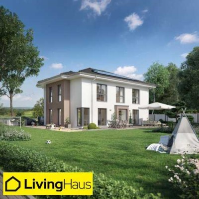 YOUR DREAM! Effiziente Stadtvilla mit viel Platz, Homeoffice inkl. Grundstück