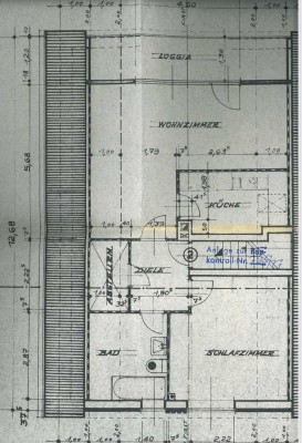 Schicke 2-Zimmer Dachgeschosswohnung mit Loggia in Hamburg-Neugraben-Fischbek