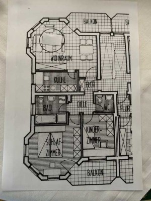 Schöne, gepflegte 3-Zimmer-Wohnung mit geh. Innenausstattung mit EBK in Eggenstein-Leopoldshafen