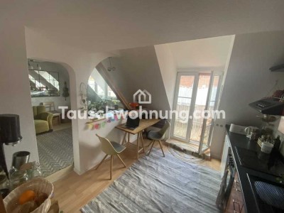 Tauschwohnung: 1.5 Zimmer mit Balkon in Leutzsch gegen kleiner/ WG-geeignet