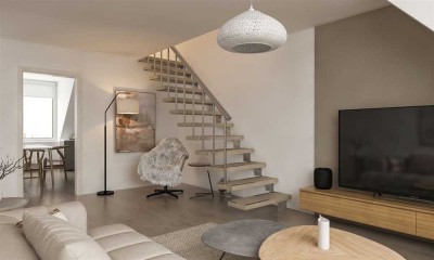 3-Zimmer-Wohnung mit Ausbaureserve auf 4 Zimmer