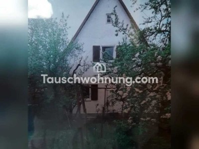 Tauschwohnung: Biete 3,5 Z Haus+Garten, Suche 2,5 Z+großer Balkon 700 kalt