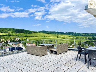 Villa mit Dachterrasse &amp; Panoramablick in Top-Lage