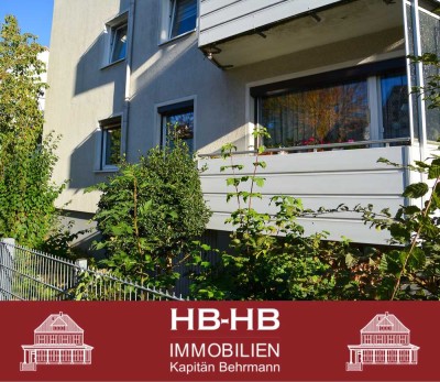 Helle 3-Zimmer-Wohnung mit Balkon und Garage in ruhiger Lage von Woltmershausen