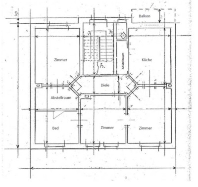 Sonnige 3-Zimmer-Wohnung plus Küche, Diele, Bad u. Balkon zu vermieten