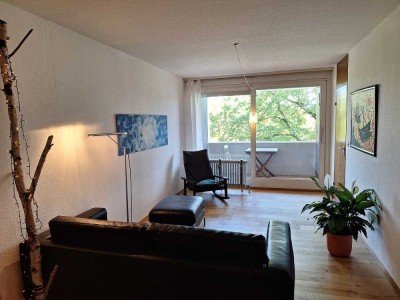 92 qm möblierte Wohnung in Sillenbuch mit Hausmeisterservice und direktem Zugang zum Park