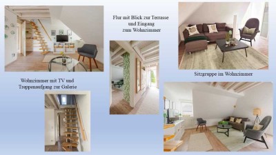 Zeitvermietung einer 2,5 Zi Top DG-Wohnung 15.11.2025-31.03.2026