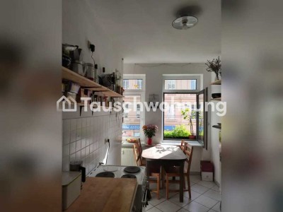 Tauschwohnung: Helle vier-Zimmer-Wohnung im Herzen von Altlindenau