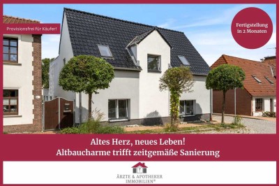 Altes Herz, neues Leben! Altbaucharme trifft zeitgemäße Sanierung