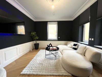 DUVE: Exklusiv wohnen in Stuttgart-West: Hochwertig kernsanierte 2,5-Zimmer-Altbauwohnung in Toplage