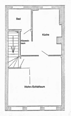 Freundliche und sanierte 1-Raum-DG-Wohnung in Köthen (Anhalt)