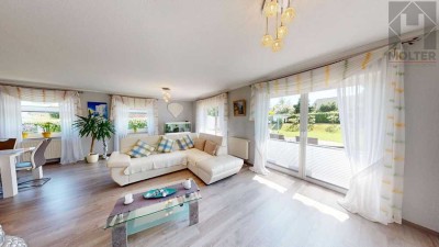 Einfamilienhausidylle mit Naturteich, Garten & Garage