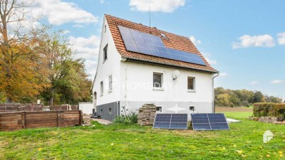 Einzigartiges Einfamilienhaus mit Garten, viel Lagerfläche und großzügigem Grundriss