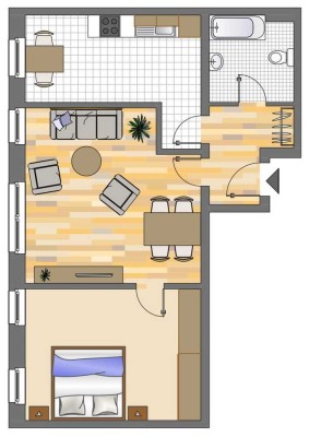 3-Zimmer-Wohnung in Herne Sodingen