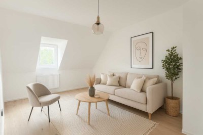 Gemütliche, energetisch sanierte DG-Wohnung in Top Innenstadtlage - ideal für Singles, Paare oder WG