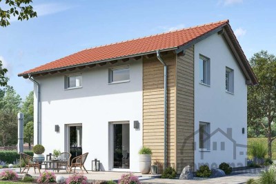 Ihr förderfähiges Niedrigenergie-Fertighaus mit Grundstück in Emskirchen modern & energieeffizient