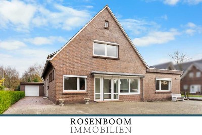 Vielseitiges Wohn- und Geschäftshaus mit großem Grundstück in Wiesmoor