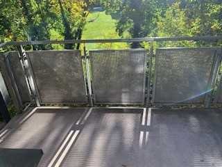 Sonnige und helle 3 Zimmer Wohnung mit Balkon ins Grüne