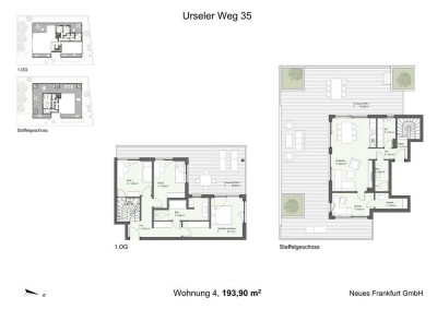 NIEDER ESCHBACHER TERRASSEN – großzügig wohnen, weit blicken, grün leben. - Wohnung 4