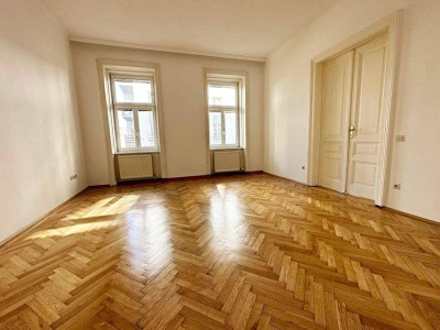 LIECHTENSTEINSTRASSE, 81 m2 Altbau, 3 Zimmer, Küche, Parketten, Wannenbad, 1. Liftstock, U4/U6-Nähe