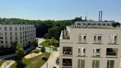 Penthouse-Neubau an der Isar