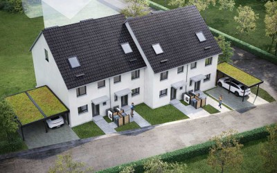 voll unterkellertes und massives QNG 40 Neubau-Einfamilienhaus in schöner Lage