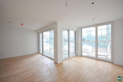 Erstbezug: Schöne 3-Zimmer-Wohnung mit Balkon