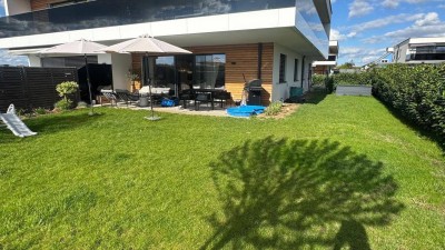 Gartenparadies für Familien - moderne 4-Zimmer-Wohnung in Ruhelage