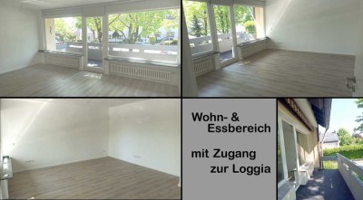 Geschmackvolle, vollständig renovierte 3-Raum-Wohnung mit Balkon in Essen-Heisingen