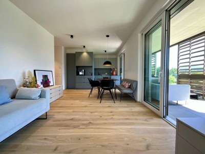 DEM SEE SO NAH...! NEUBAUWOHNUNG (BJ 2022) MIT PRIVATEM SEEZUGANG UND VIELEN WEITEREN HIGHLIGHTS IN SEEBODEN AM MILLSTÄTTER SEE!