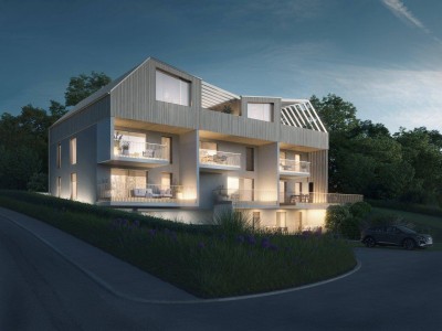 Romantisch in Adnet! Neue 4-Zi. Balkonterrassen-Wohnung!
