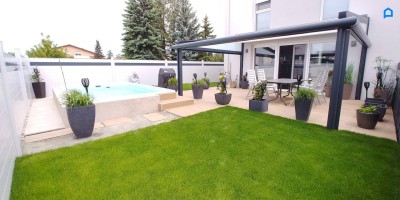WIE NEU ! Exklusives Reiheneckhaus mit POOL in idyllischer Ruhelage – Perfekt für Paare &amp; Familien, VOLLAUSSTATTUNG !