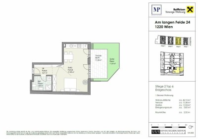 Vorsorgewohnung | Stadt. Land. Fluss. | 1 - Zimmer Anlagewohnung - Top 2/6