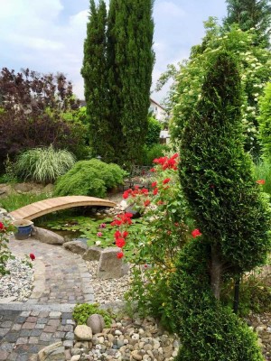 Charmante Doppelhaushälfte mit Garten in ruhiger Lage – Ihr neues Zuhause in Linkenheim-Hochstetten