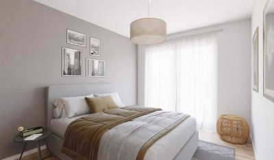 Stilvoll Wohnen mit Loggia und moderner Ausstattung