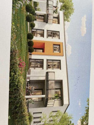 3 Zi. Neubau, 98 m2, 1.OG, Südtiroler Viertel, sehr ruhig, sonnig und hell, mit Garage