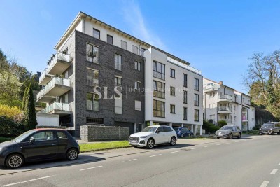 Repräsentative Eigentumswohnung mit Balkon, Terrasse und Tiefgarage direkt am Rosengarten