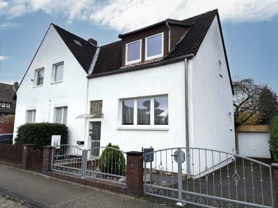 Niedliche Doppelhaushälfte mit großer Garage in Misburg-Nord