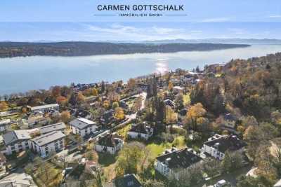 Sonnige, toll geschnittene Gartenwohnung in herrlicher Villenwohnanlage im Herzen von Starnberg