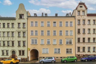 Langfristig vermietete 3-Zimmer-Wohnung mit Balkon im Lutherviertel