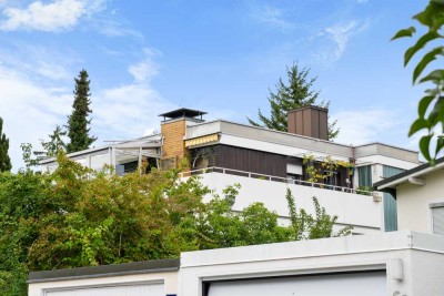 Großzügiges Penthouse mit umlaufender Dachterrasse und vielem Mehr