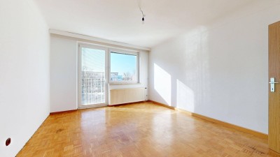 Helle und gut aufgeteilte Wohnung in Ruhelage!