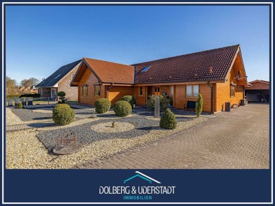 Nur noch Warteliste: Begehrter Holzbungalow in ruhiger Dorflage - fünf Zimmer auf einer Ebene